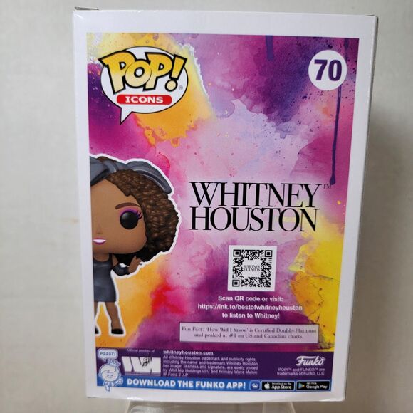 Pop! Icons Whitney Houston #70 "How Will I Know" Video - NEW / NRFB - Picture 4 of 7